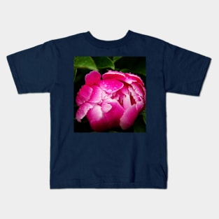 pink peony Kids T-Shirt